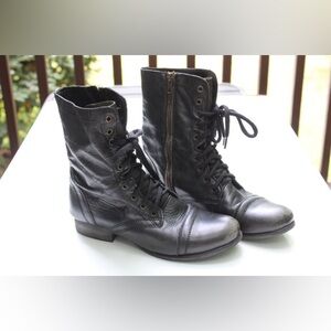 Steve Madden combat boots